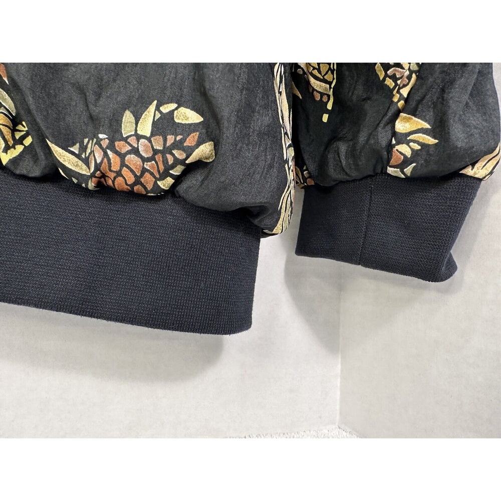 VINTAGE Adolfo Sport 80s 90s Bomber Jacket Unique PRINT’S For All SEASON! Sz.L - Picture 8 of 14